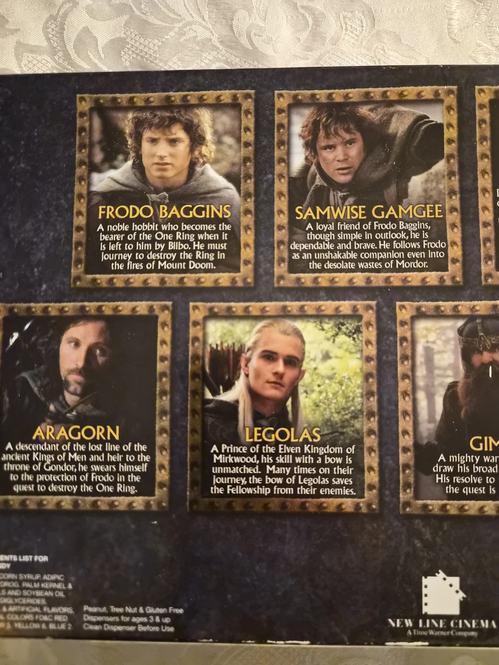 PEZ The Lord of the Rings Collector's Set - Multi-Color Character Dispensers